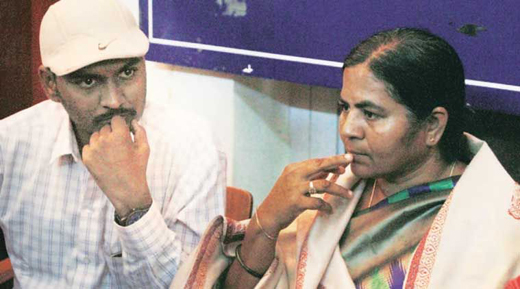 Mother of Rohith Vemula, the Dalit student who committed suicide at Hyderabad University last month